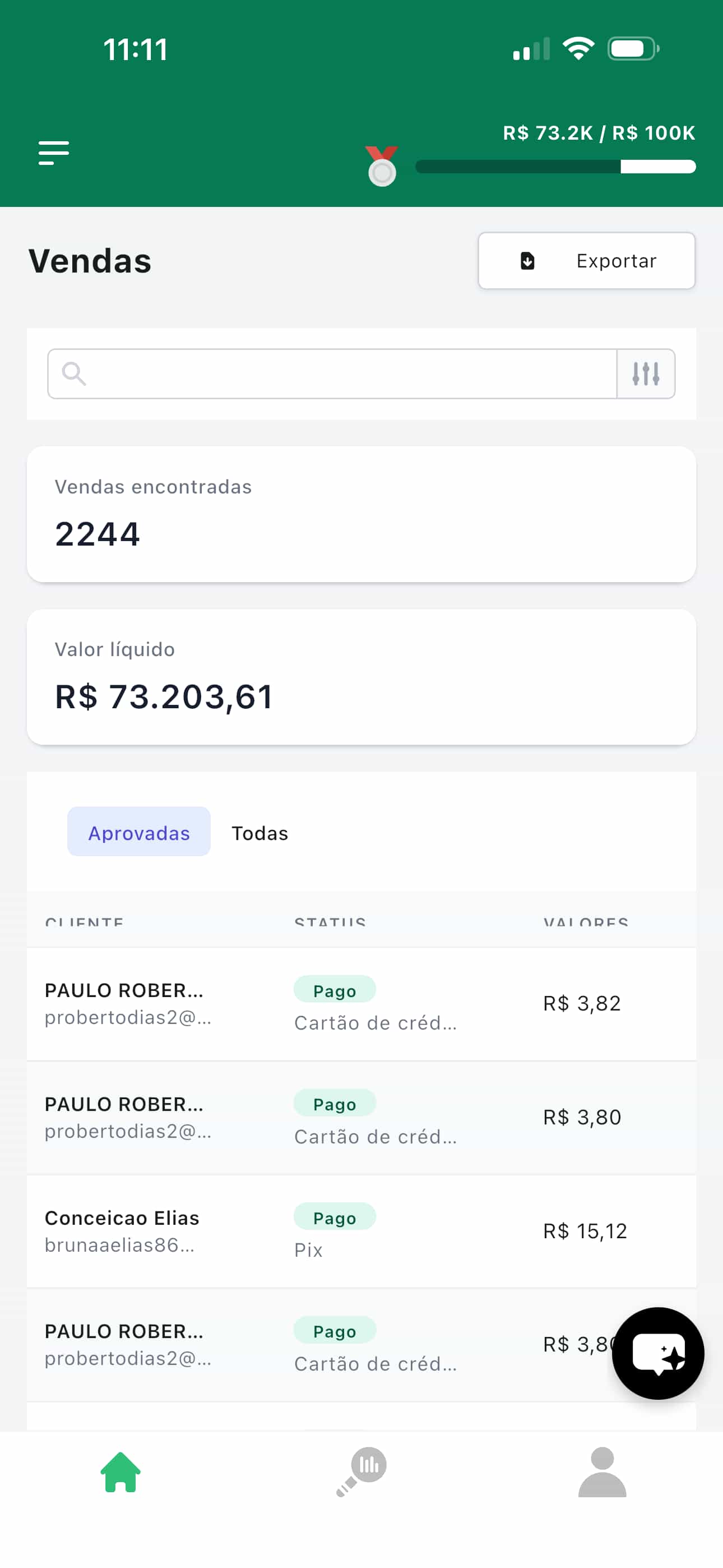 Prova social VEVO 7